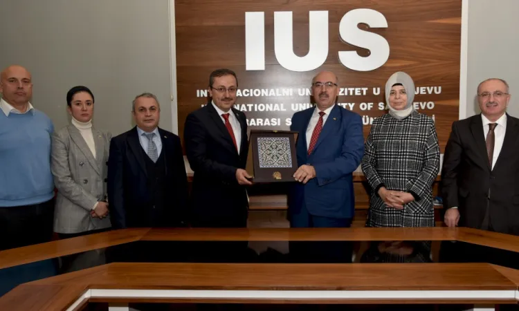 Istanbul University (IU) and International University of Sarajevo have signed the Protocol about joint programs