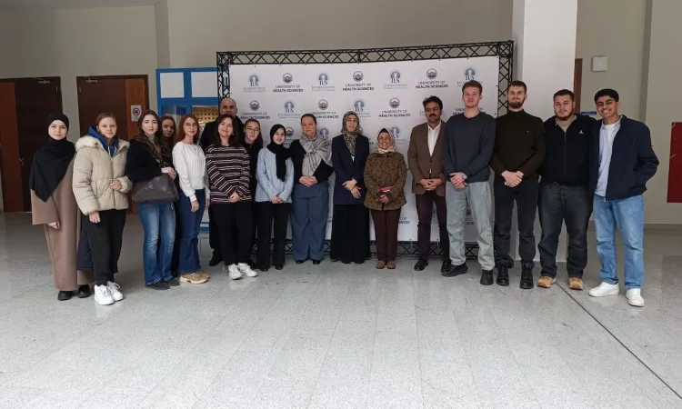 SBÜ Vice Rector Prof. Dr. Ebru Kale Meets IUS Leadership and Medical Students